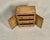 Mid 20th Century Vintage Gold-Gilt Wooden Music Box Cabinet With Ballerina Paintings, Mid 20th Century For Sale - Image 5 of 12