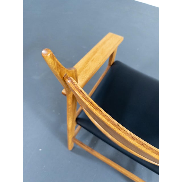 Razorblade Chair by Henning Kjærnulf, 1960s For Sale - Image 3 of 10