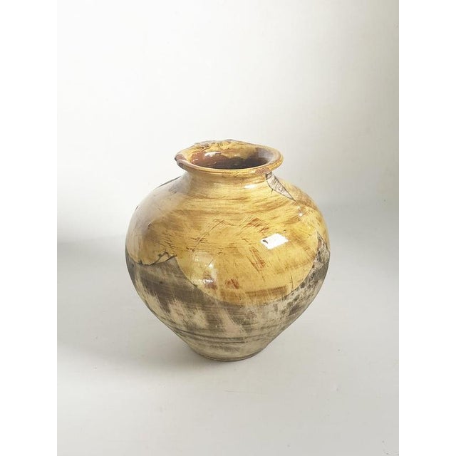 Vintage French Glazed Pottery Jar, 1960s For Sale - Image 11 of 12