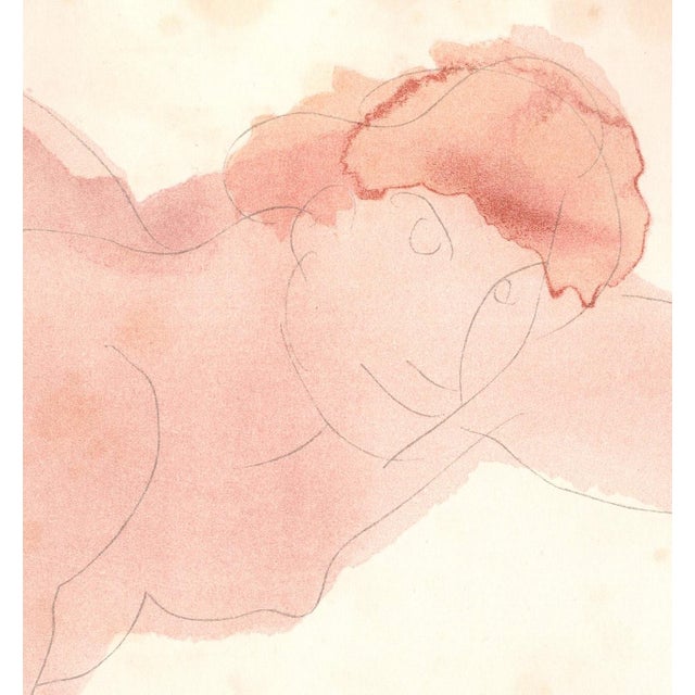Rodin, For the Demons Must Leave Her Body, Nude, Original Lithograph, 1902 For Sale - Image 4 of 8