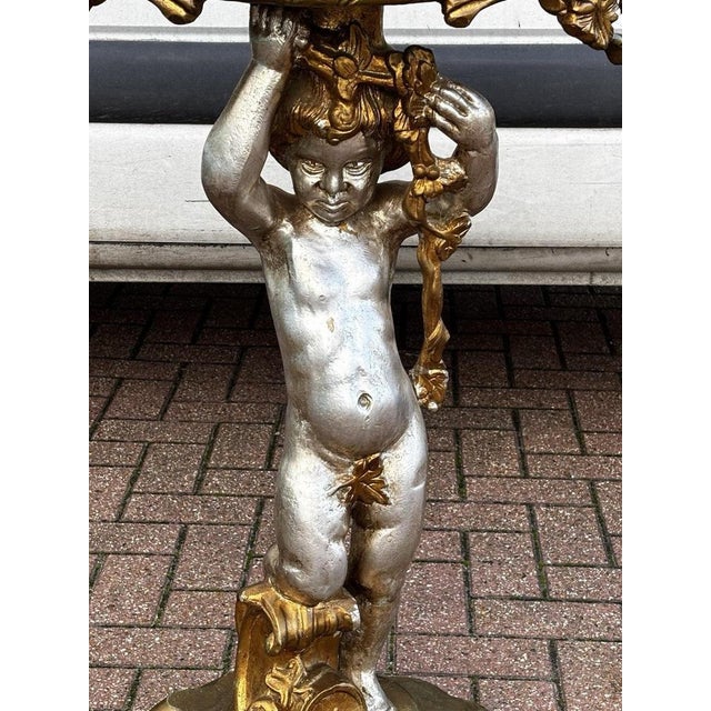 Console Table in Wood For Sale - Image 4 of 12