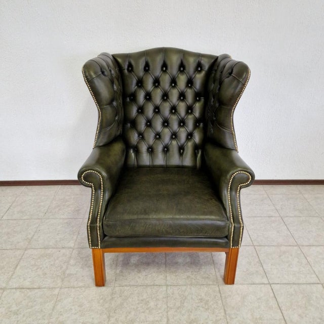 Chesterfield Sofa Set, 2000s, Set of 4 For Sale - Image 14 of 18