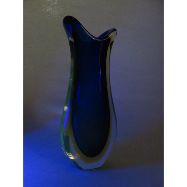 Italian Murano Glass Vases from Murano, 1960s, Set of 2 For Sale - Image 13 of 17