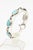 Late 20th Century Mexican Turquoise Sterling Silver Link Bracelet For Sale - Image 14 of 14