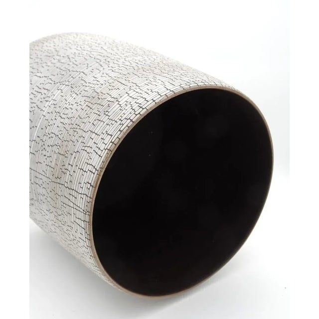 1990s Conical Ceramic Vase by Rina Menardi, 1990s For Sale - Image 5 of 15