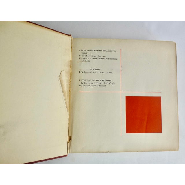1943 Frank Lloyd Wright Autobiography, True First Edition Book For Sale - Image 11 of 11