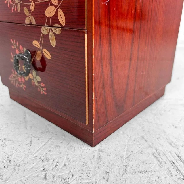 Japanese Haribako Handle Box, 1970s For Sale - Image 9 of 10