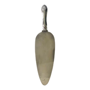 30's Art Deco Sterling Silver Pie Server Monogram "S"