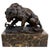 Brown Art Deco Style Brown Patinated Bronze Animal Sculpture For Sale - Image 8 of 8