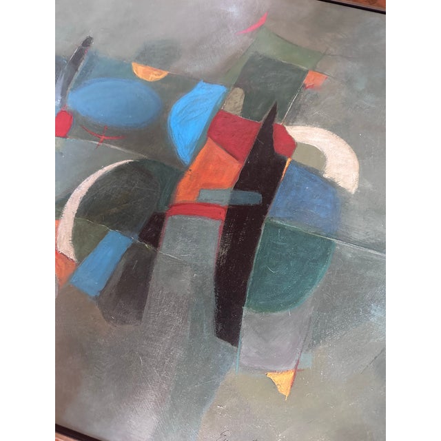 Abstract Eugene DeSmith Abstract Painting For Sale - Image 3 of 5