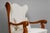Biedermeier Wing Chair in Oak For Sale - Image 9 of 18