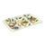 Whimsical Hand-Painted Compartmentalized Ceramic Serving Platter, Italy For Sale