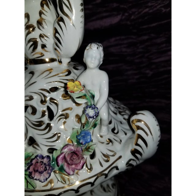 Meissen Porcelain Early 20th Century Meissen Lamp For Sale - Image 4 of 9