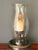 Mid-Century Modern 1970s Patinated Brass Hurricane Candle Holder by Chapman For Sale - Image 3 of 12