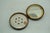 2 Antique Art Deco Celma Company Flapper Rouge Powder Makeup Compacts For Sale - Image 9 of 18