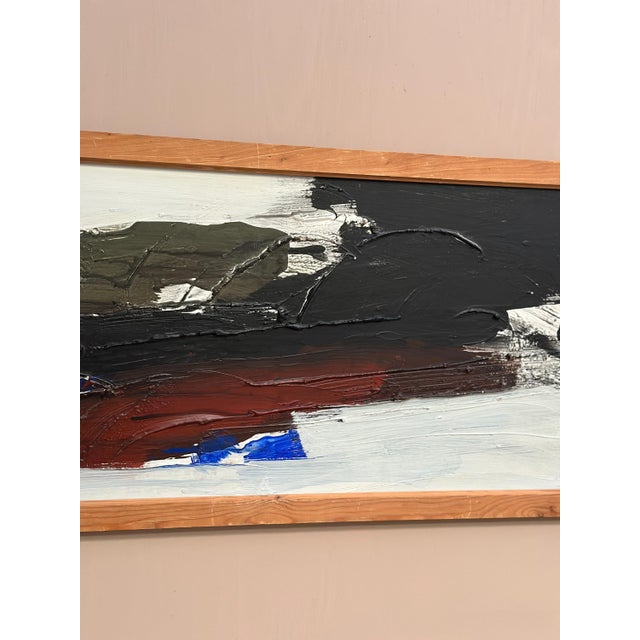 Hans Osswald, Hurricane, 1960s, Oil on Panel, Framed For Sale - Image 15 of 17