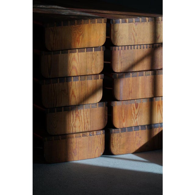 Swedish Modern Shelves in Pine, 1877, Set of 4 For Sale - Image 6 of 18