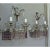 1940's Hollywood Regency Silvered Metal With Amethyst & Pink Cut Austrian Crystal Waterfall Wall Sconces a - Pair For Sale - Image 13 of 18