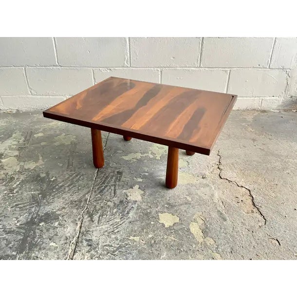 Handmade “Oikado” Low Table in Black Walnut by Montaperto Studios, 2023 For Sale In New York - Image 6 of 12