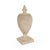 The Julius Wooden Urn (Antique White) from Zentique is a tall poplar wood urn in antique white with a classical turned...