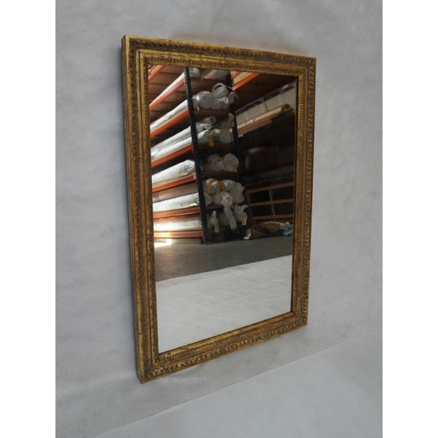 Gold Leaf Mirror by Melissa Levinson Beautiful, large carved mirror by MLA (Melissa Levinson). Neoclassical style with...