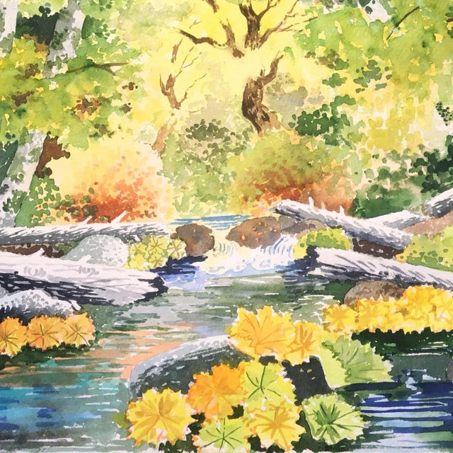 Signed lower right, "Phillips" for James March Phillips (American, 1913-1981) and painted circa 1965. A profusion of...