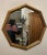 Hollywood Regency Vintage Gilt Faux Bamboo Mirror For Sale - Image 3 of 10