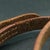 Animal Skin 1991 Triple Wrap Brown Leather Silver Tone Bracelet by Hermes For Sale - Image 7 of 11
