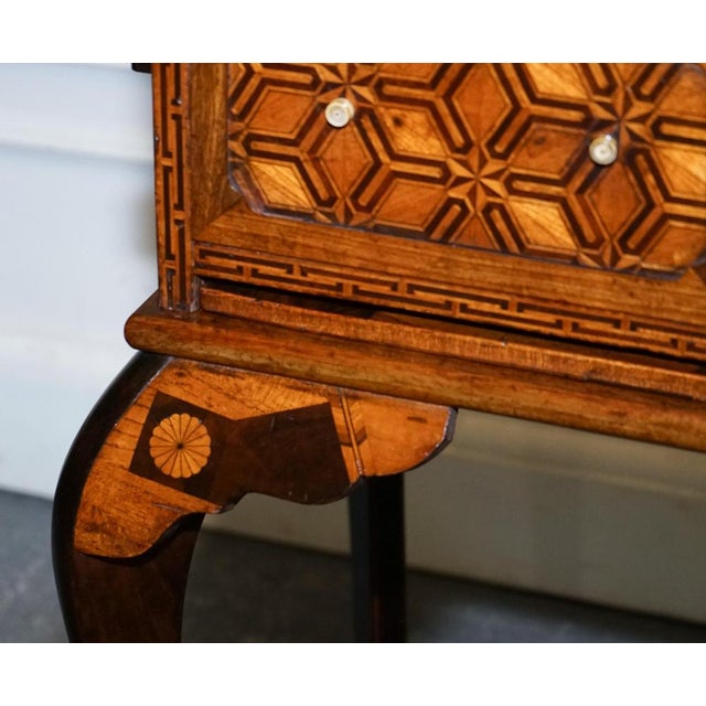 Antique Japanese Marquetry Game Table, 1800s For Sale - Image 5 of 18