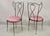 Mid 20th Century Salterini Style Mid Century Modern Scrolling Wrought Iron Side Chairs - A Pair For Sale - Image 10 of 12