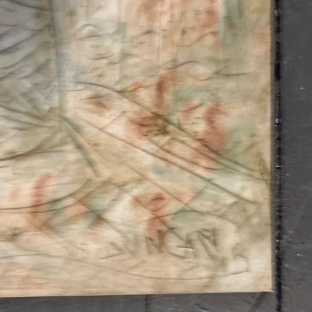 Contemporary Original Contemporary Peter Duncan Abstract Painting/Drawing “This Cup” Signed For Sale - Image 3 of 5