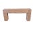 Farmhouse Indonesian Block Wood Console For Sale - Image 3 of 5