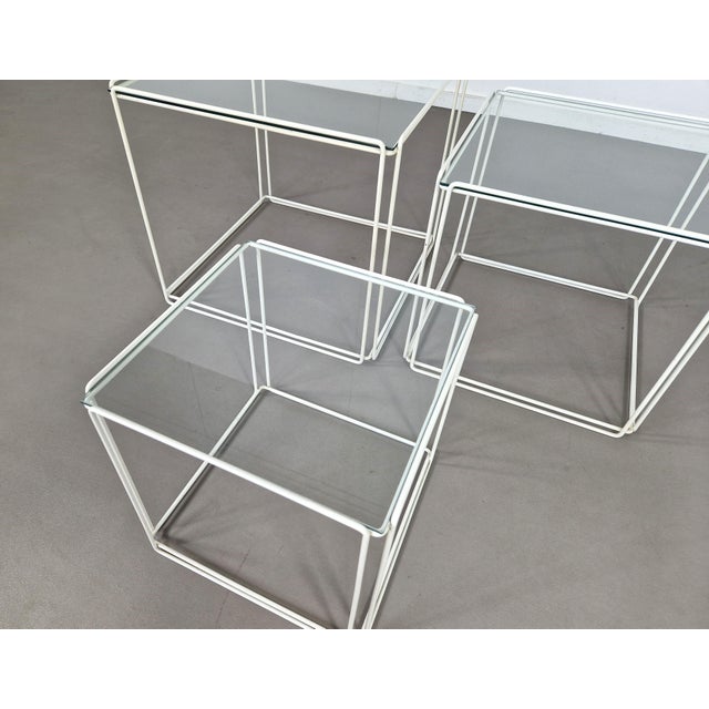 Isocele Nesting Tables by Max Sauze for Max Sauze Studio, 1970s, Set of 3 For Sale - Image 10 of 11