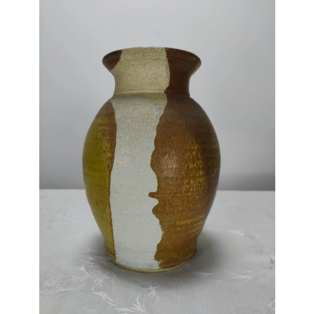 Vintage Mid Century Ceramic Vase by Maxine Scholts C1970s For Sale - Image 4 of 4