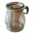 l.e. Smith Glass Jar With Jute Rope Handle, Coastal Style For Sale