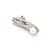 1990s Mikimoto Estate Akoya Pearl Men's Tie Clasp Silver 7 mm 5.3 Grams For Sale - Image 11 of 11