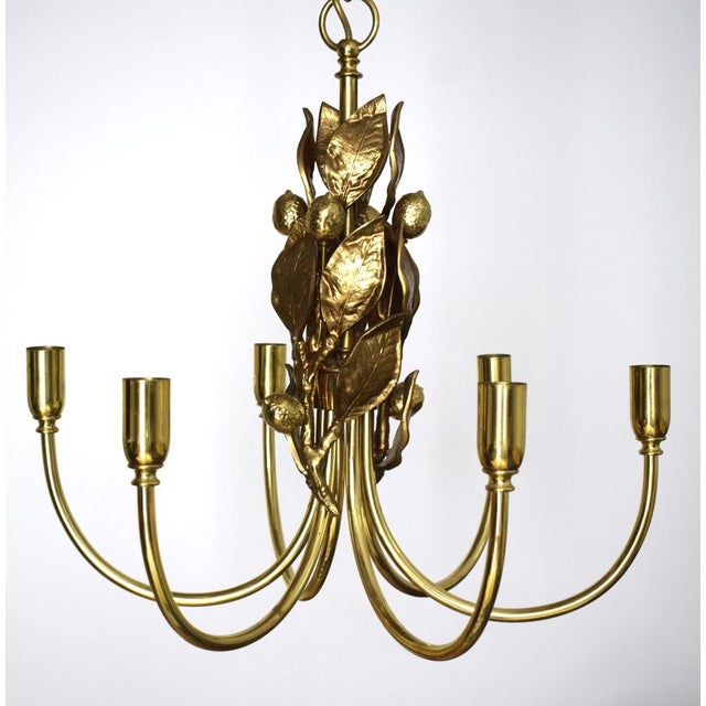 1960s Vintage Hanging Lamp in Bronze, 1960s For Sale - Image 5 of 11