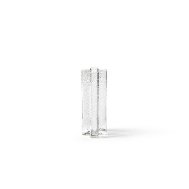 Cross Blown Glass Vases by Bodil Kjaer for Cassina, Set of 4 For Sale - Image 8 of 10
