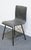 Four Hands Furniture Irondale Diaw Collection Industrial Modern Style Faux Black Leather Dining Side Chair W. Waxed Iron Legs For Sale - Image 4 of 8
