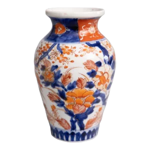 Antique 19th Century Japanese Imari Porcelain Vase
