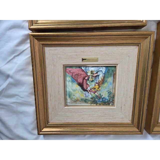 Enamel Miniatures after Degas, Picasso, Van Gogh and Renoir, 1980s, Set of 4 For Sale - Image 6 of 13