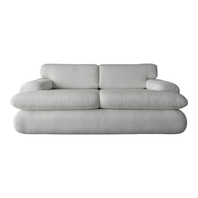 Post Modern 2 Seat Sofa by Vladimir Kagan for Preview For Sale