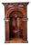 Vintage Carved Wood Architectural Niche For Sale