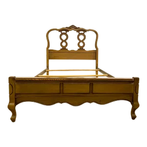Vintage French Provincial or Country French Style Twin Size Bed Frame