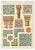 A. Alessio, Decorative Objects, Chromolithograph, Early 20th Century For Sale
