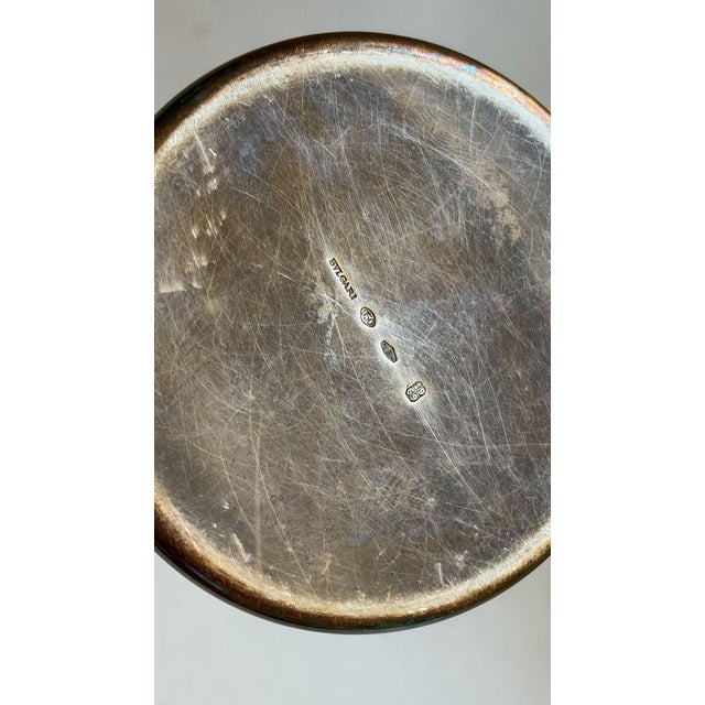 Metal Bulgari 925 Silver Cast Bottle from Bulgari For Sale - Image 7 of 10