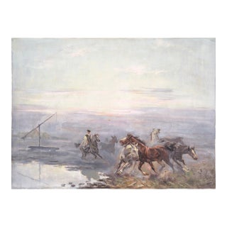 Rounding Up the Horses - Caballero For Sale