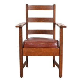 Example of L. and J.G. Stickley, Inc. Club Chairs
