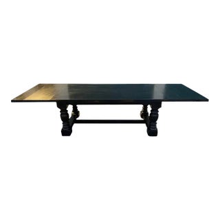 Restoration Hardware Rectangular Extension Dining Table For Sale
