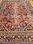 Vintage Persian Mahal Sultanabad Rug, Hand-Knotted Wool, Geometric Pattern, 9x13, Rust-Red & Navy For Sale - Image 9 of 17